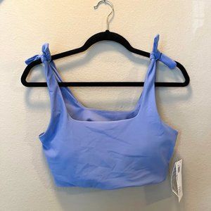 Old Navy Light Support PowerSoft Tie-Strap Sports Bra (M)